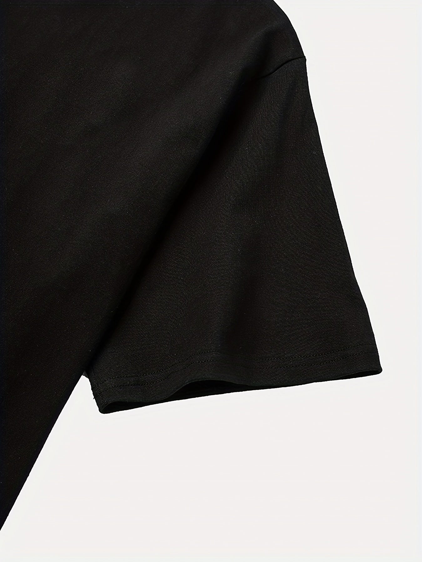 Goth Style T-shirt, Casual Short Sleeve