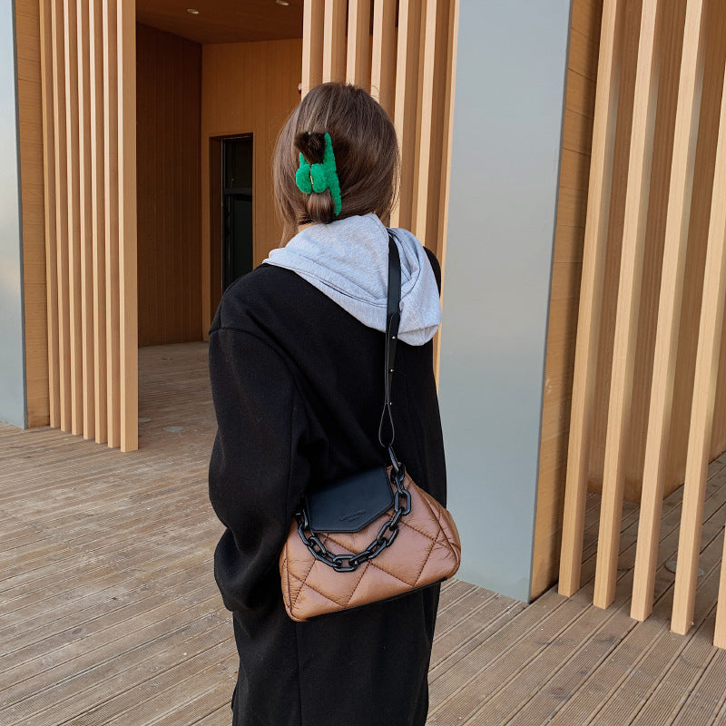 New Trendy Fashion Rhombus Shoulder Bag