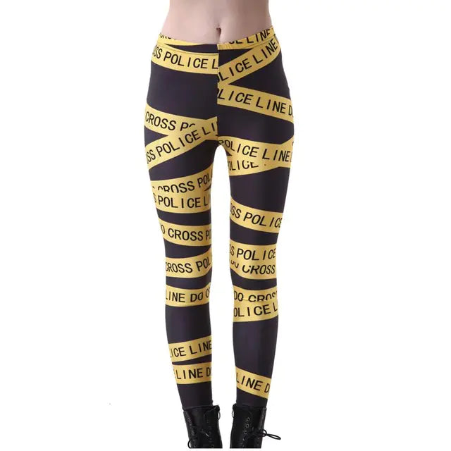 Ladies' Printed Fitness Leggings