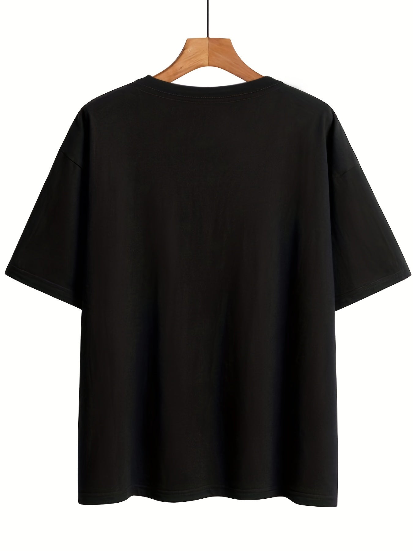 Goth Style T-shirt, Casual Short Sleeve