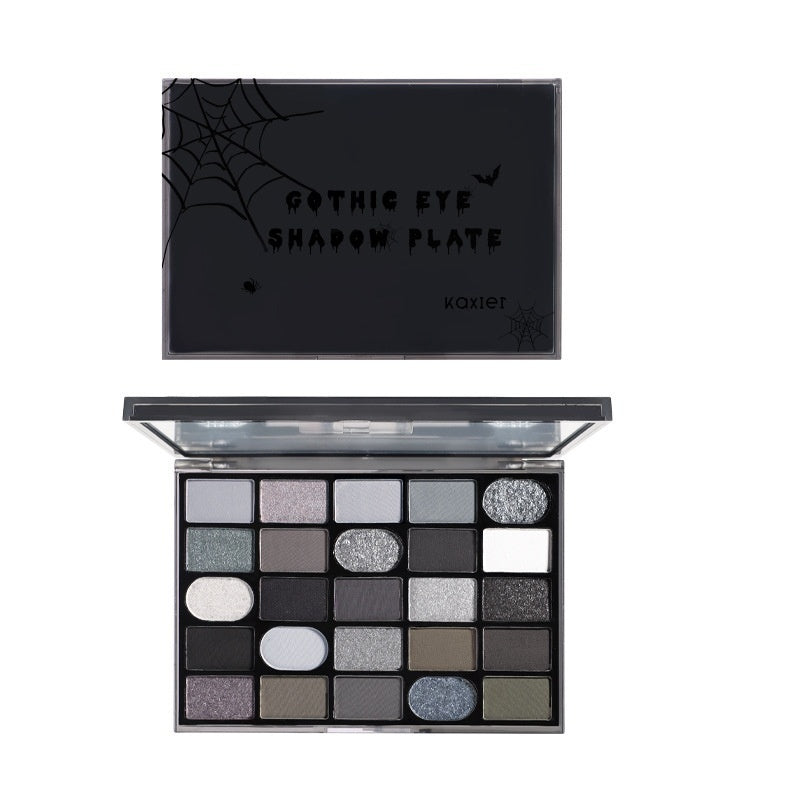 Cahill Dark Goth Eye Shadow Plate Multi-purpose Shimmer Matte Per Plate