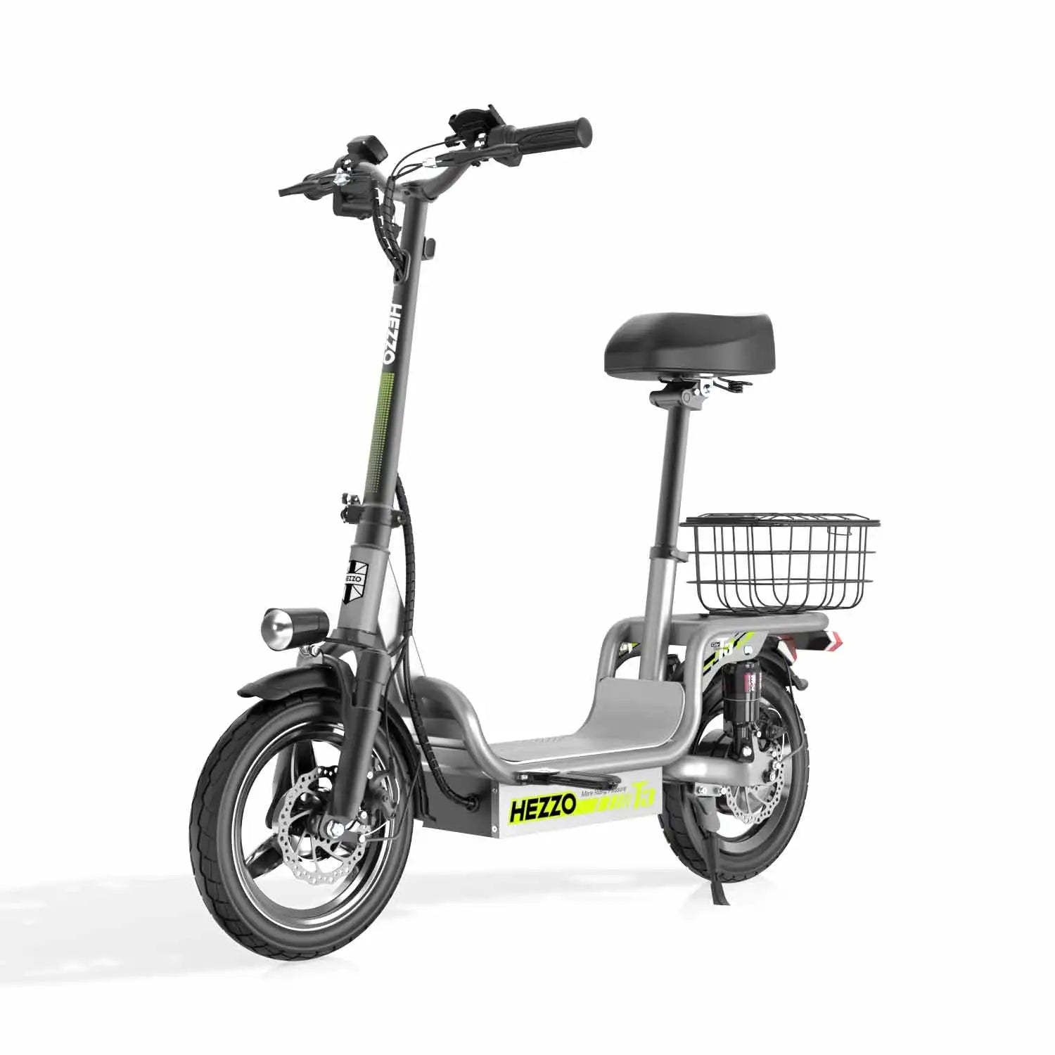 HEZZO Escooter 48V 500W  14inch Off-Road Scooter 15Ah 40Km Foldable Electric Scooter