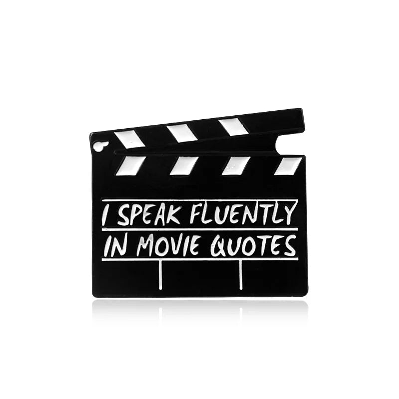 Fashion Creative Cartoon U Disk, Retro CD, Fax Machine Oil Drop Brooch Pin Denim Bag Gift Men Women Fashion Jewelry Accessories