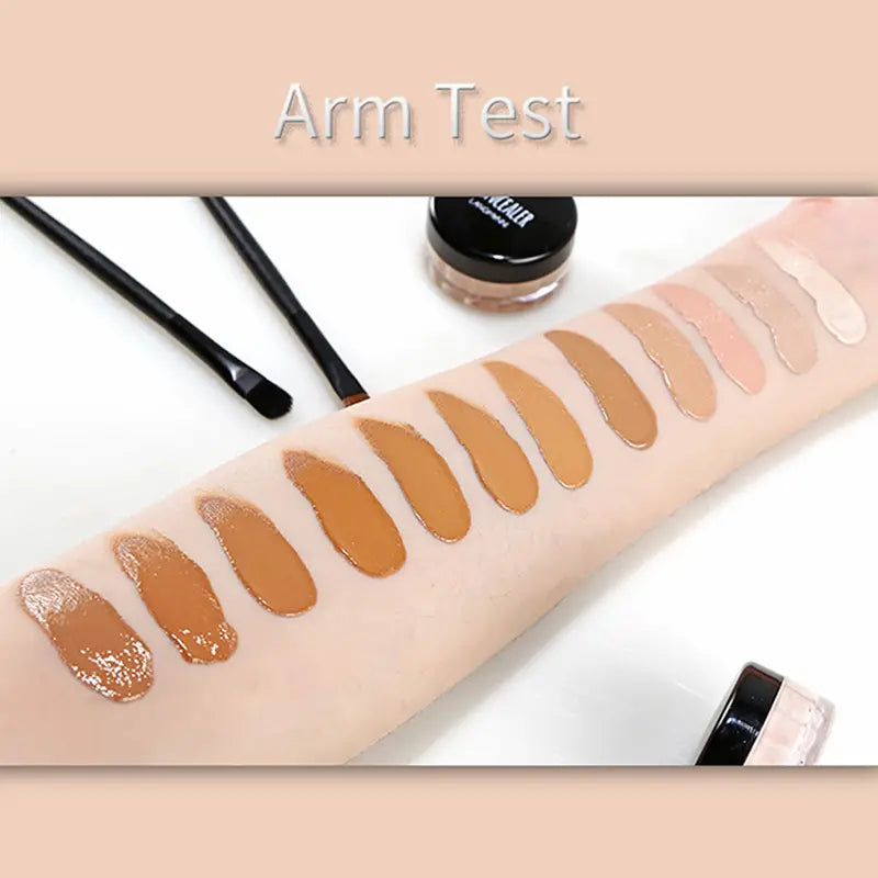 Waterproof Cream Concealer Foundation for Flawless Skin