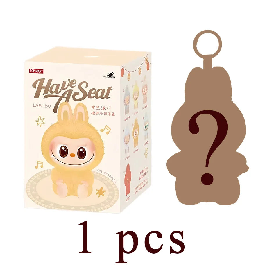 POP MART Macaron 2nd Generation Labubu Sitting Party
