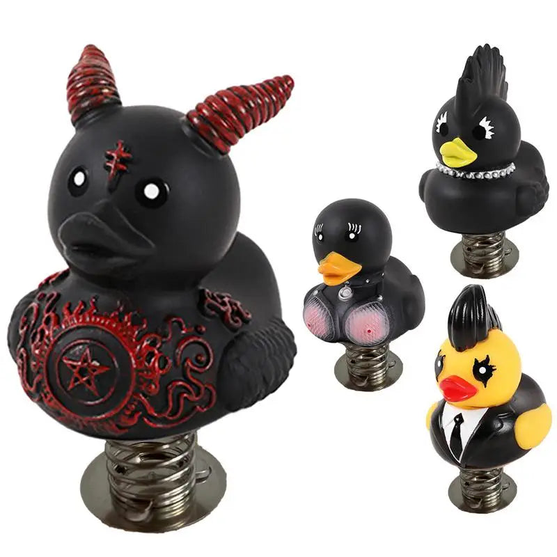 Goth/Punk Duck Figurine