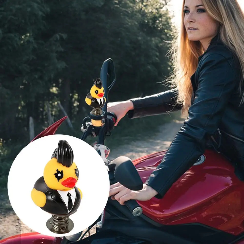 Goth/Punk Duck Figurine