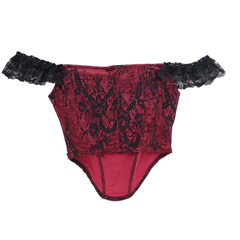 Goth Lace Top or Dress Underskirt Slim Lace