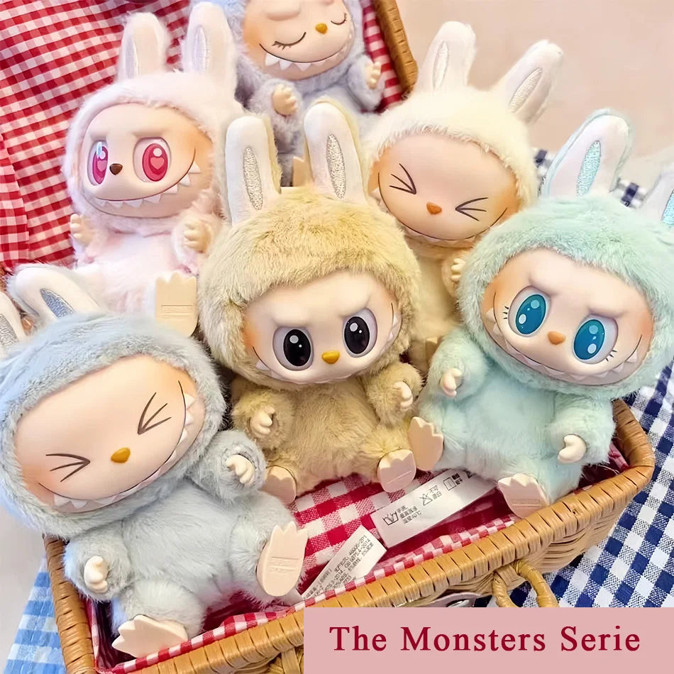 POP MART Macaron 2nd Generation Labubu Sitting Party