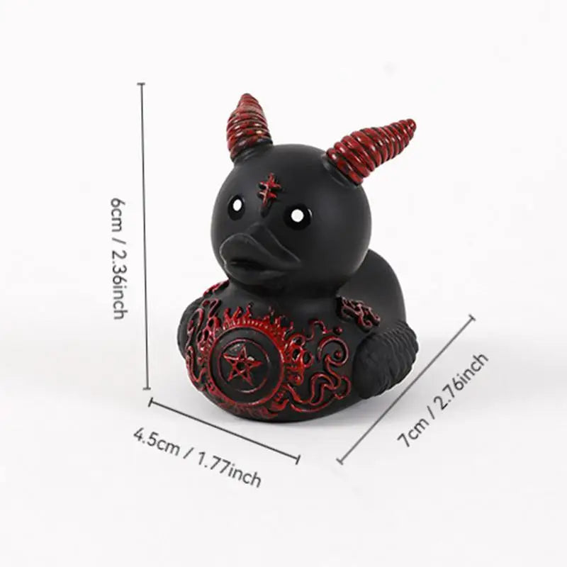Goth/Punk Duck Figurine