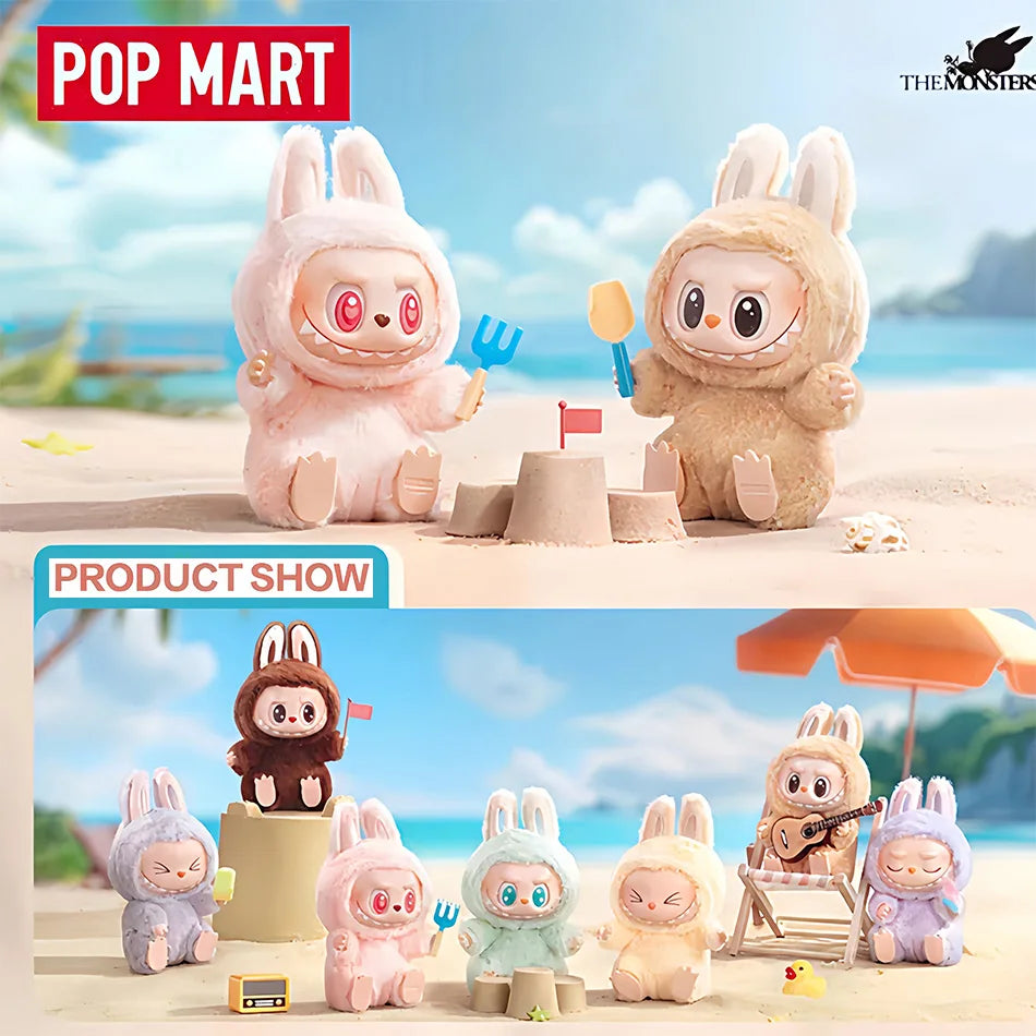 POP MART Macaron 2nd Generation Labubu Sitting Party
