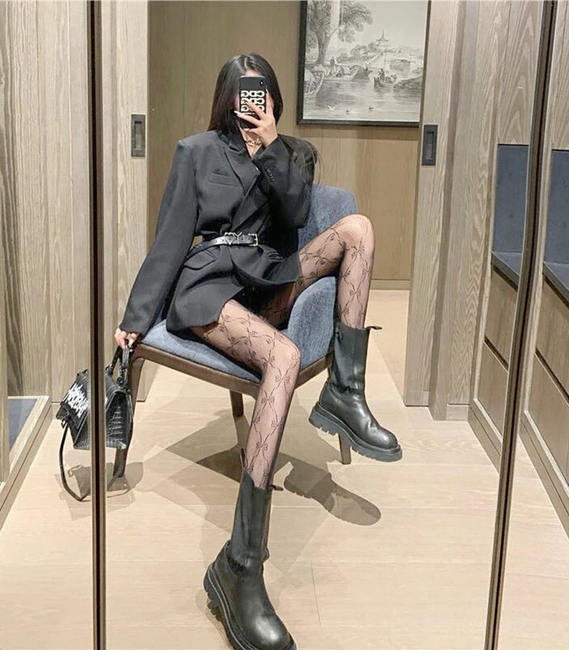 Gothic Punk Fishnet Stockings Leggings