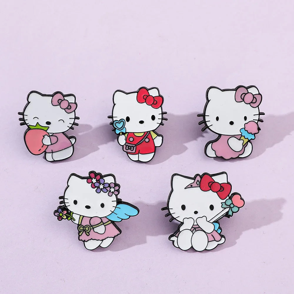 5 Pc Sanrio Metal Pin