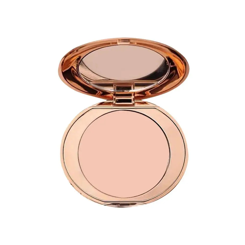 Natural Powder Setting Oil Control Puffs Waterproof Skin Brightening Foundation Compact for Soft Flawless Finish Honey Powder