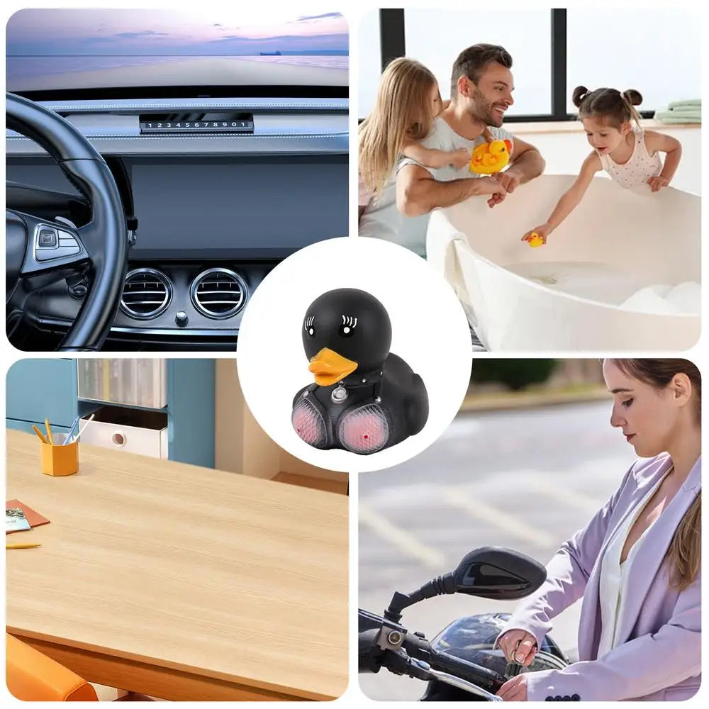 Goth/Punk Duck Figurine