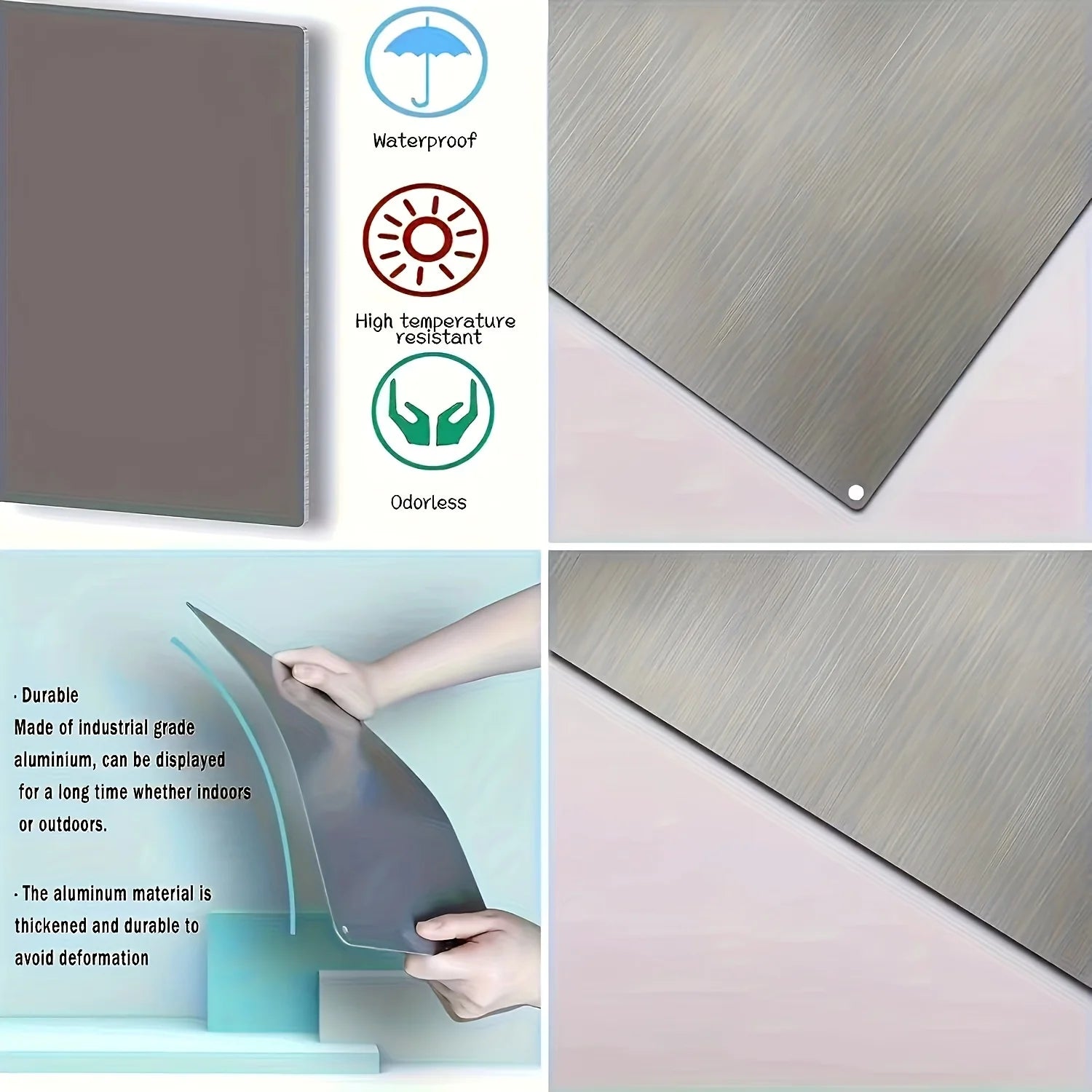 Alice in Wonderland Aluminum Sign