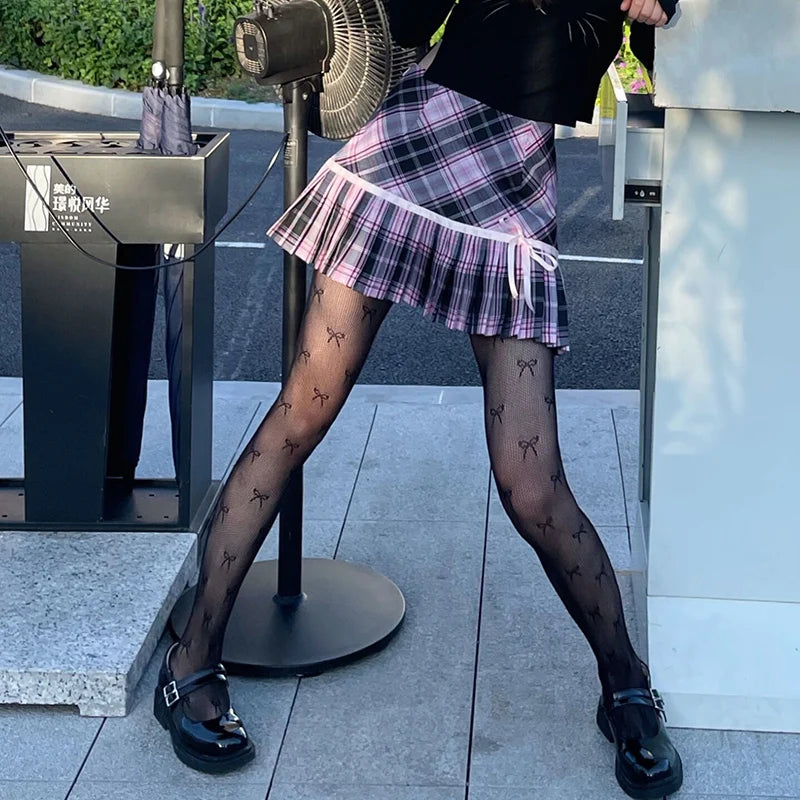 Gothic Punk Fishnet Stockings Leggings