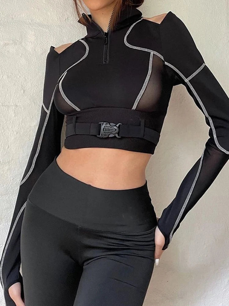 AltGoth Emo  T-shirt  Long Sleeve Techwear