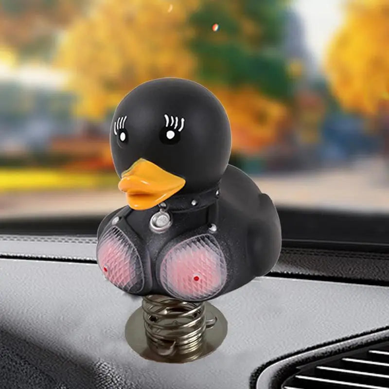 Goth/Punk Duck Figurine