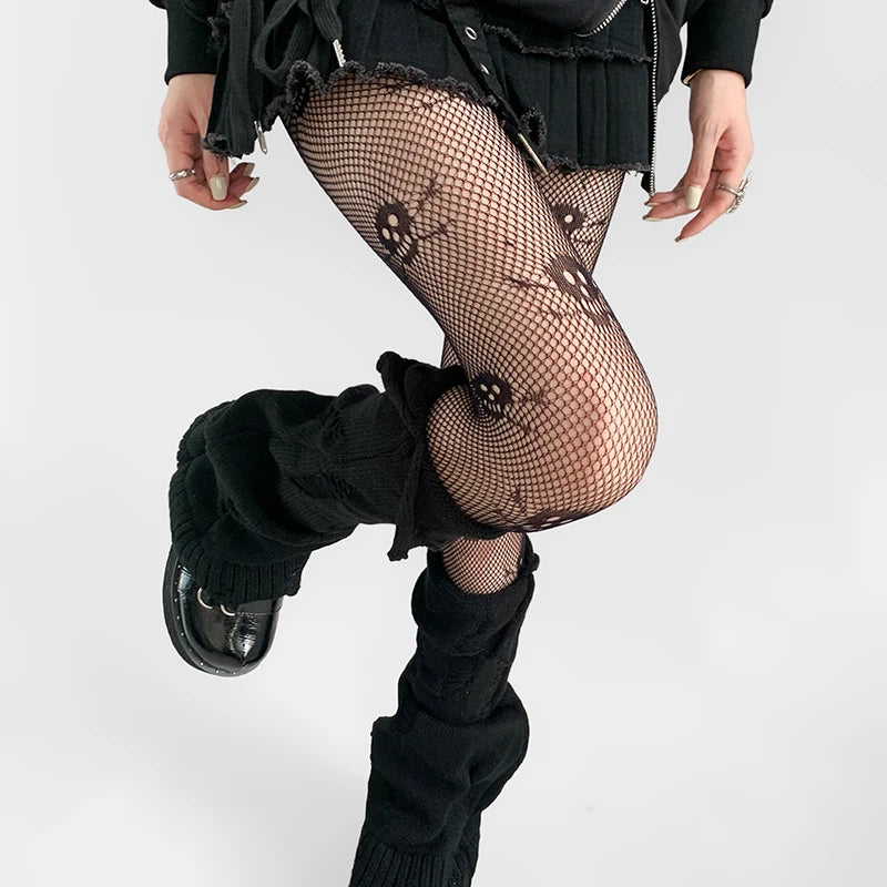 Gothic Punk Fishnet Stockings Leggings