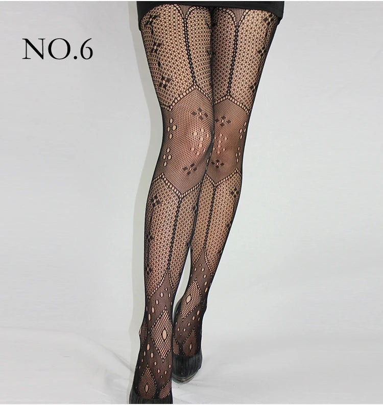 Gothic Punk Fishnet Stockings Leggings