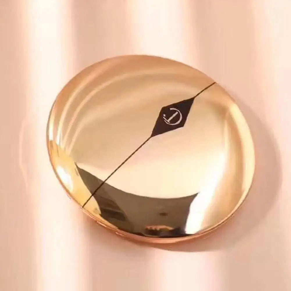 Natural Powder Setting Oil Control Puffs Waterproof Skin Brightening Foundation Compact for Soft Flawless Finish Honey Powder