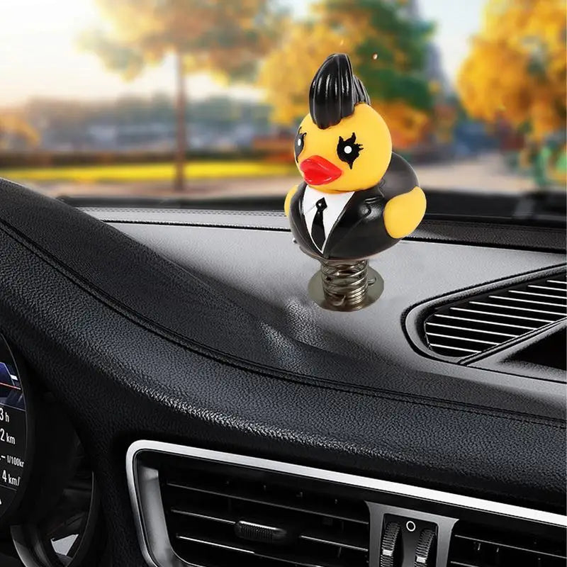 Goth/Punk Duck Figurine