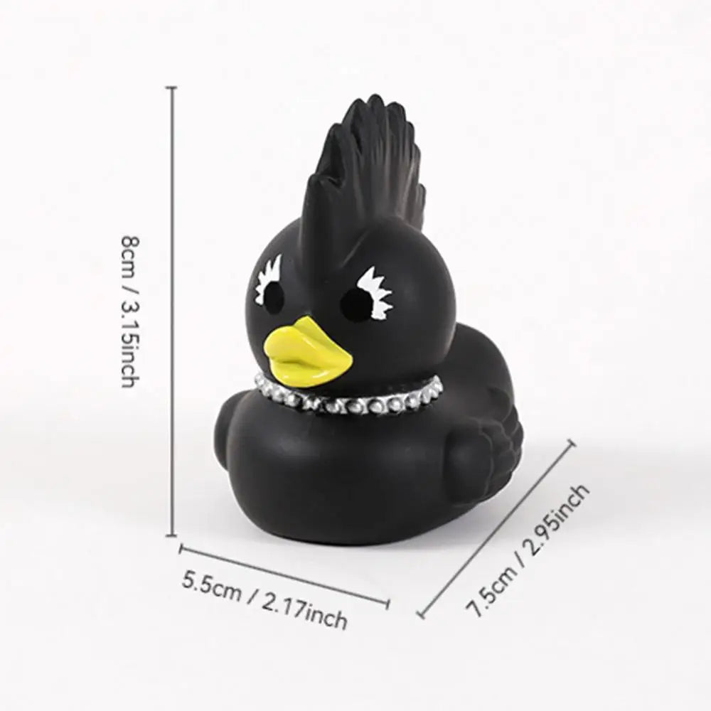 Goth/Punk Duck Figurine