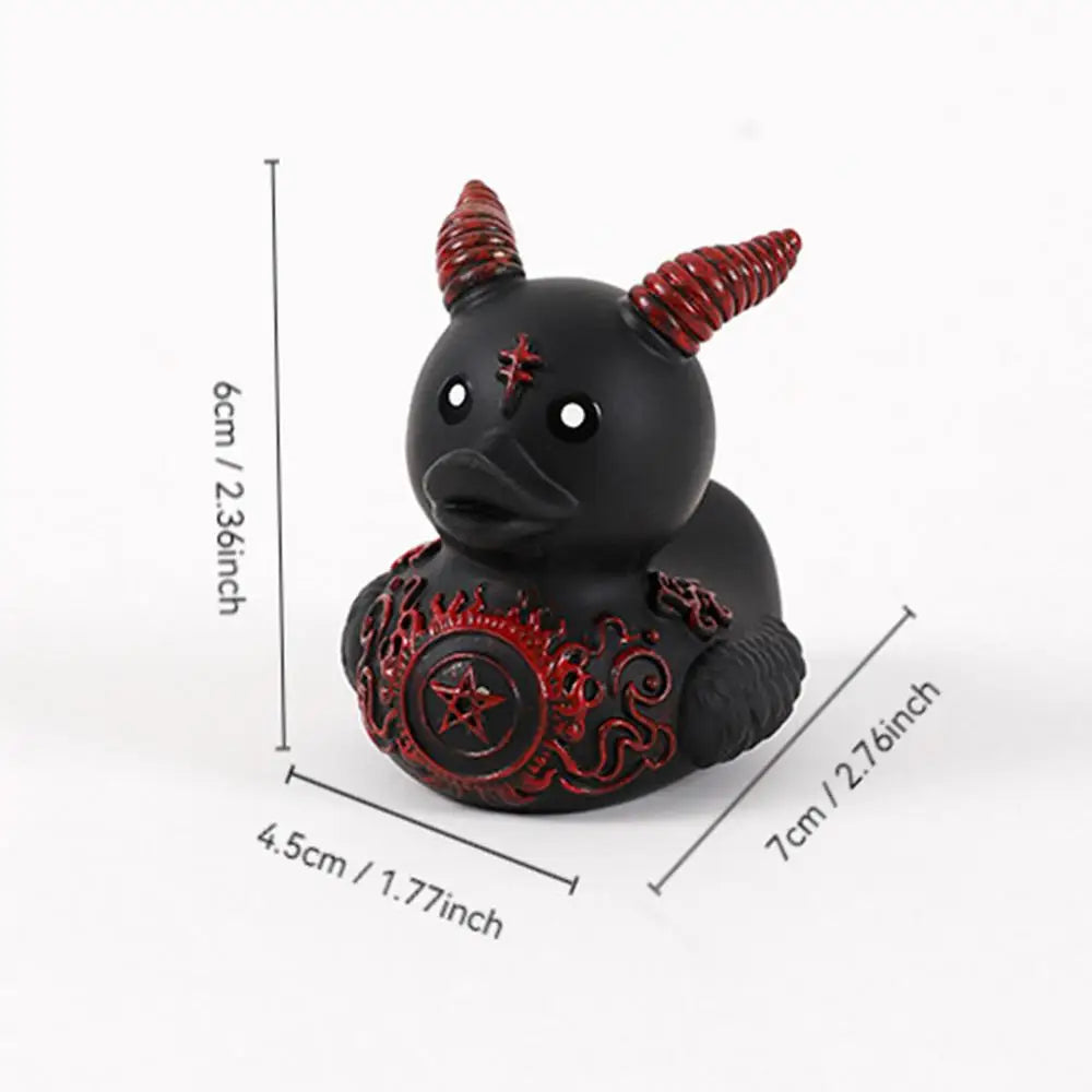 Goth/Punk Duck Figurine