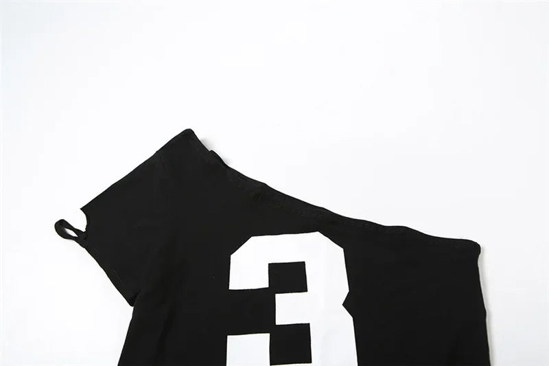 Printed Asymmetrical Top for Women