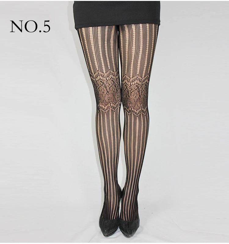 Gothic Punk Fishnet Stockings Leggings