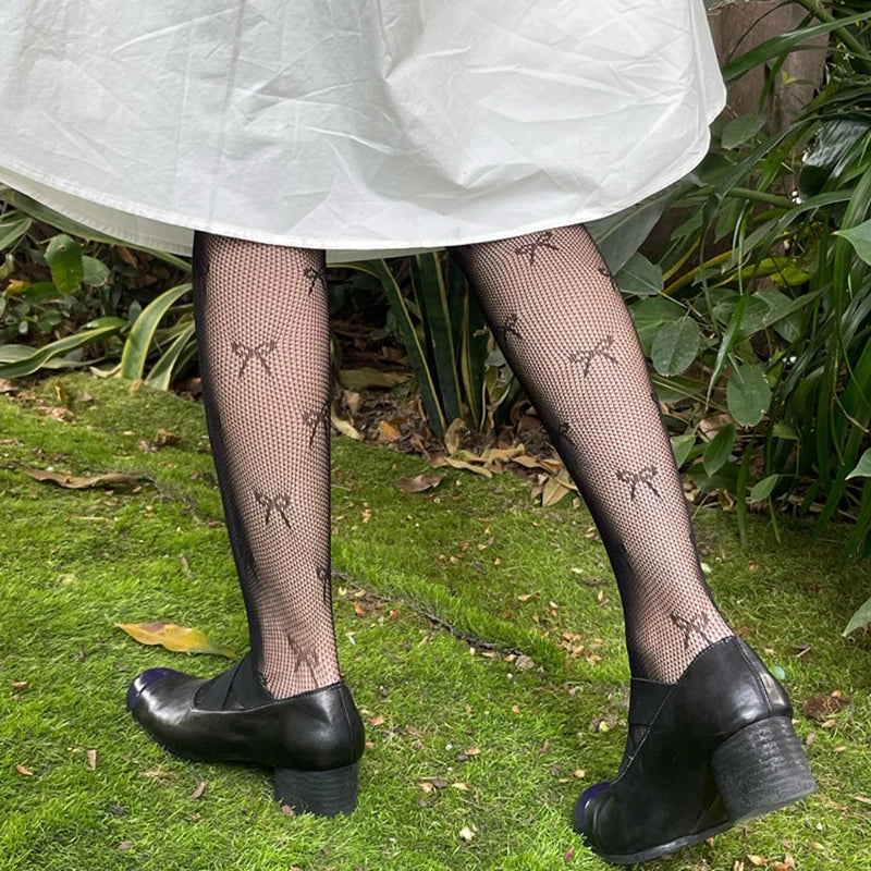 Gothic Punk Fishnet Stockings Leggings