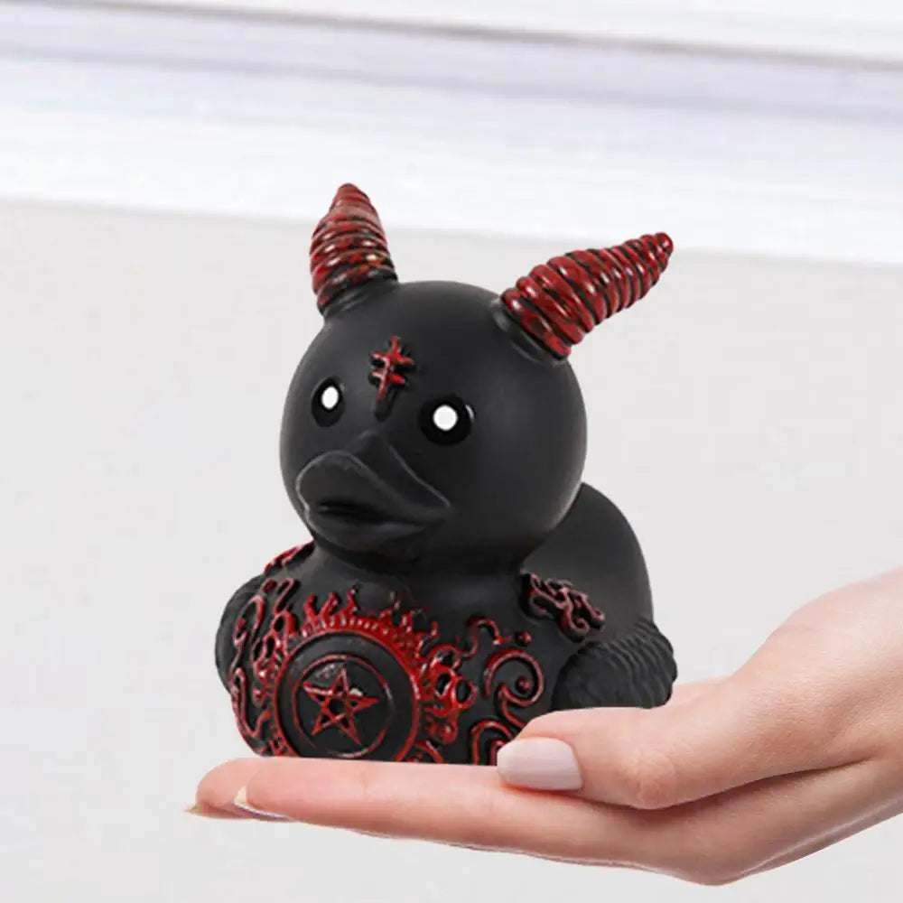 Goth/Punk Duck Figurine