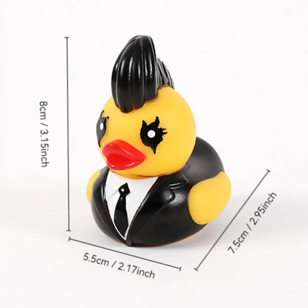 Goth/Punk Duck Figurine