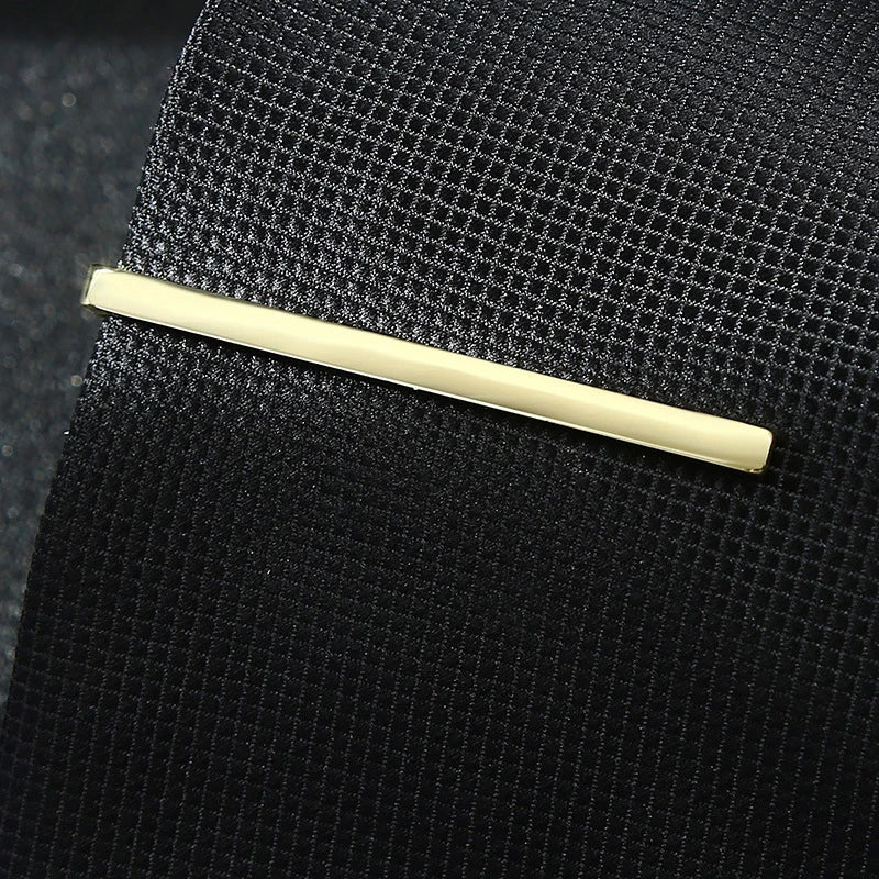 Simple Fashion Tie Clips Men'S Metal Necktie Daily Business Wedding Ceremony Tie Clip Pin Men Party Jewelry Accessories Gift
