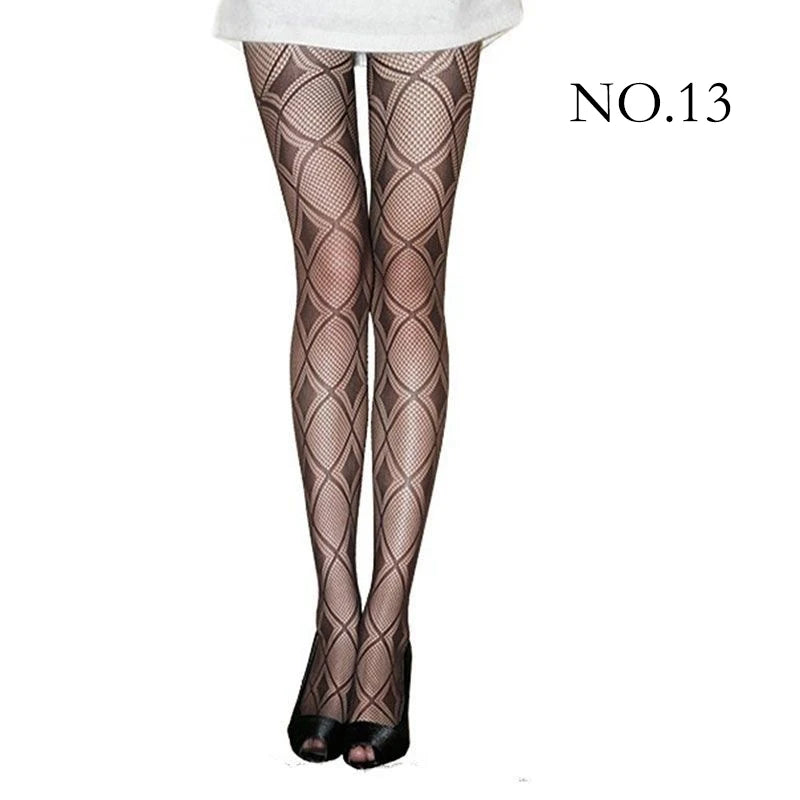 Gothic Punk Fishnet Stockings Leggings