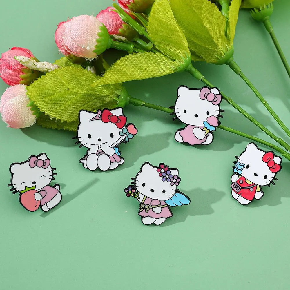 5 Pc Sanrio Metal Pin