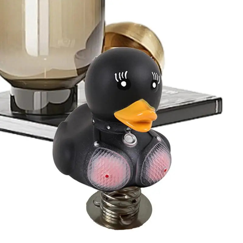 Goth/Punk Duck Figurine