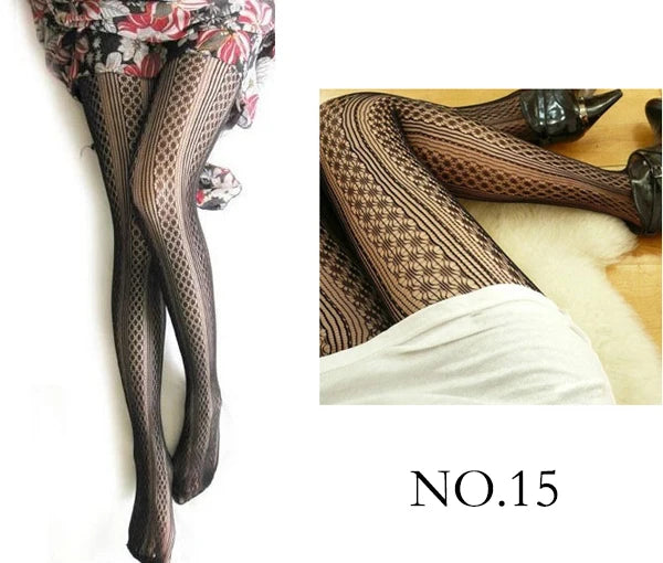 Gothic Punk Fishnet Stockings Leggings