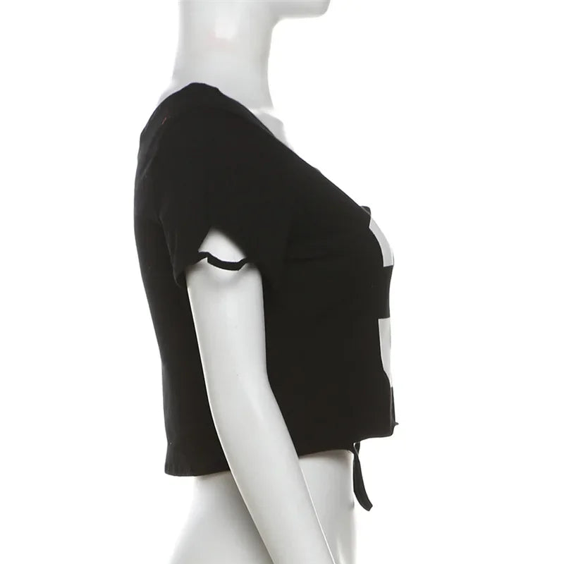 Printed Asymmetrical Top for Women