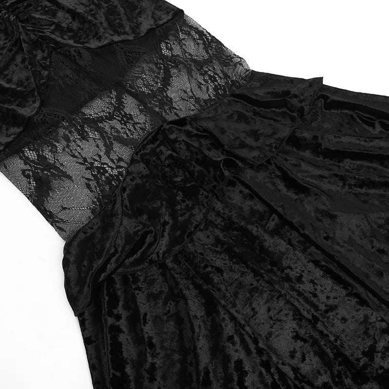 Goth Lace Top or Dress Underskirt Slim Lace