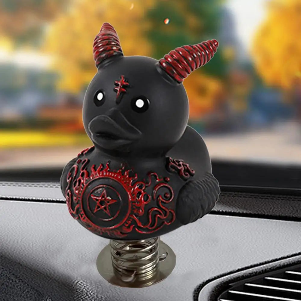 Goth/Punk Duck Figurine