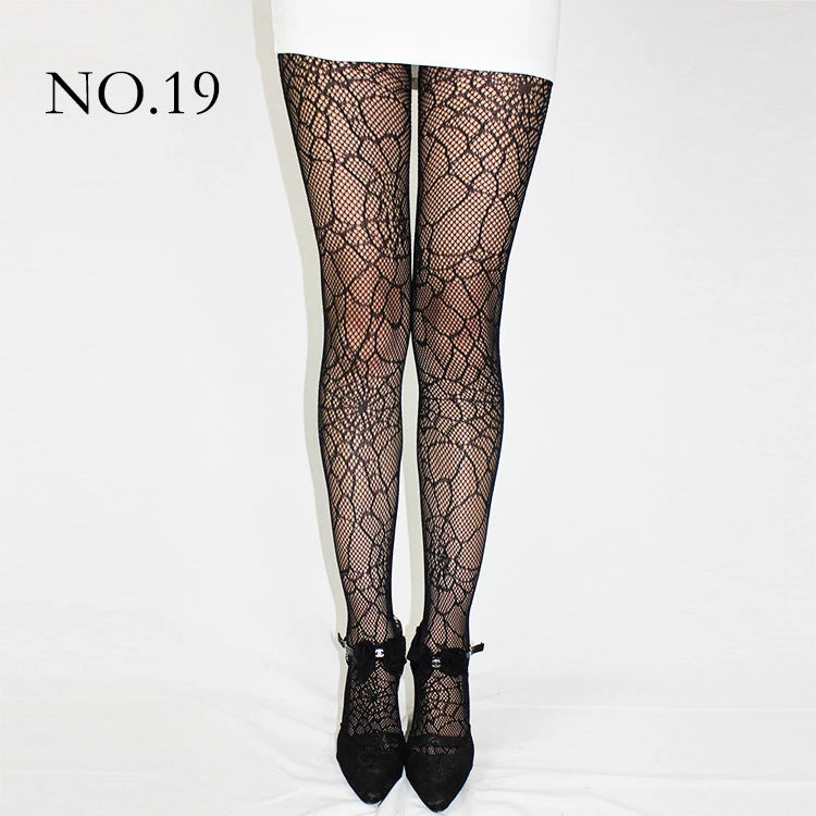 Gothic Punk Fishnet Stockings Leggings