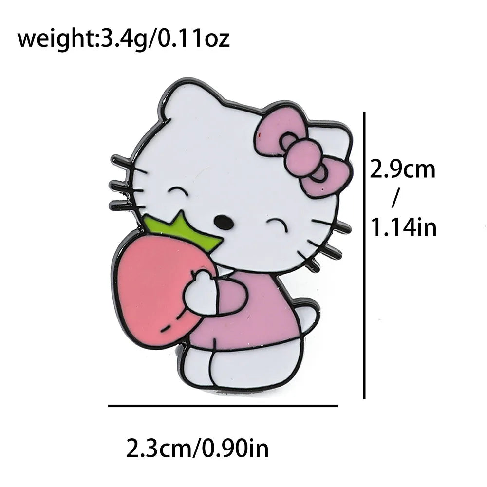 5 Pc Sanrio Metal Pin