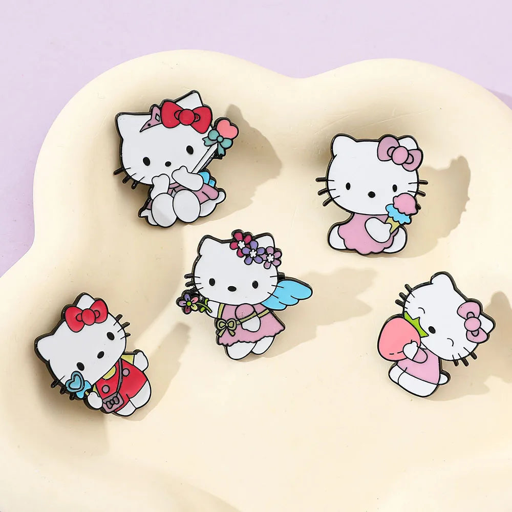 5 Pc Sanrio Metal Pin