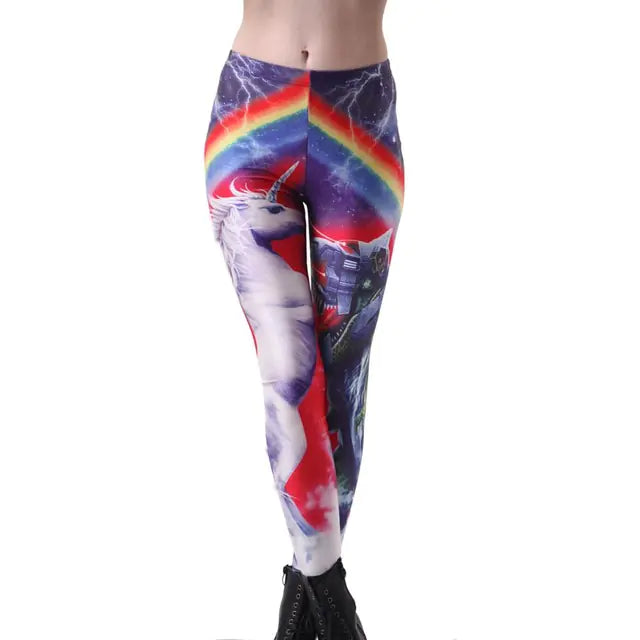 Ladies' Printed Fitness Leggings