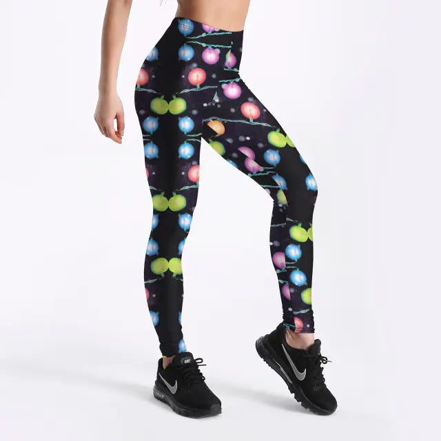 Ladies' Printed Fitness Leggings