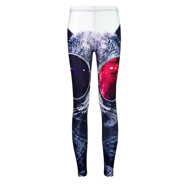 Ladies' Printed Fitness Leggings