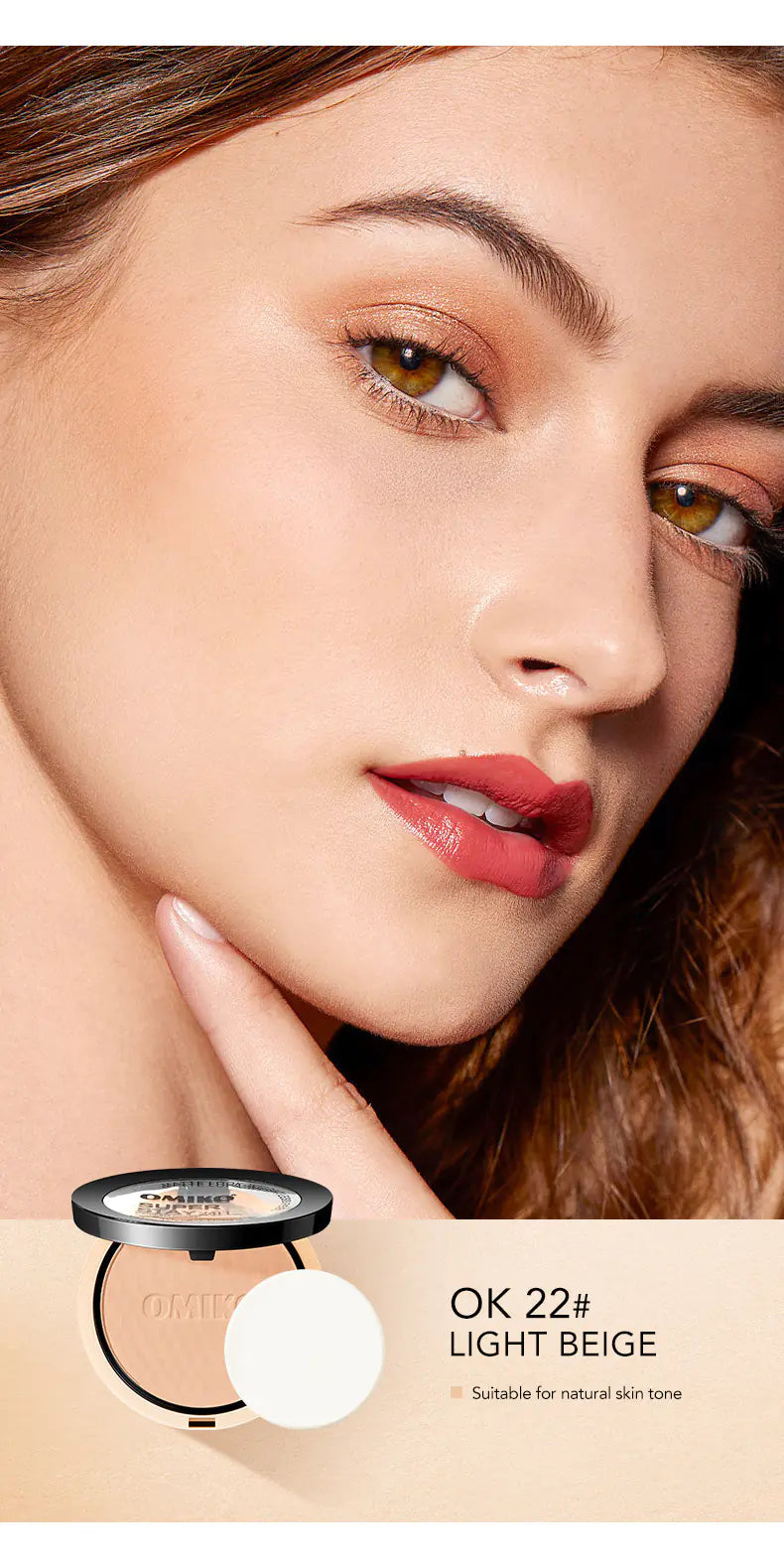 MSDS Transnational Trade Powder Foundation - Natural Finish