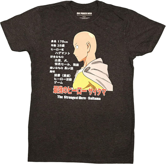 Saitama the Strongest Hero T-Shirt - Officially Licensed